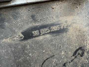 NÁRAZNÍK PŘEDNÍ DÍL SPODNÍ PEUGEOT 2008 I FACELIFT