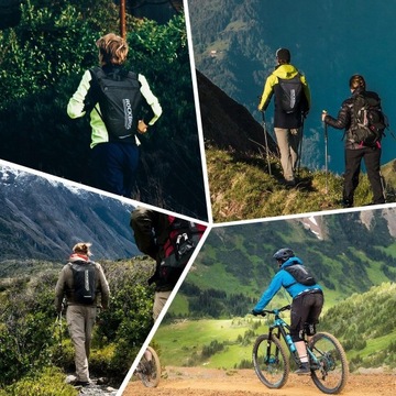 ROCKBROS сверхлегкий спортивный велосипедный рюкзак с набором бутылок для воды на 2 л.