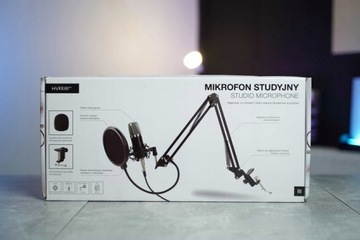 Кардиоидная стойка для студийного микрофона Поп-фильтр