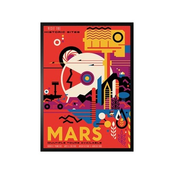 Obraz Mars Visions of the Future NASA retrofuture