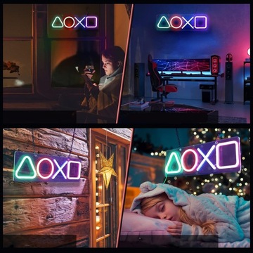 СВЕТОДИОДНАЯ НЕОНОВАЯ ЛАМПА ДЛЯ USB НОЧНАЯ ЛАМПА УКРАШЕНИЕ ДЕКОР СТЕНЫ ПОДАРОК