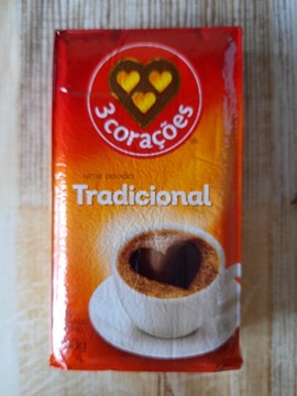 KAWA BRAZYLIJSKA 3 CORACOES mielona 250 g