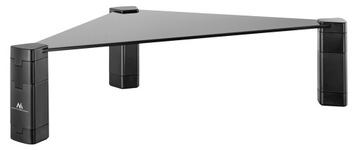 СТЕКЛЯННАЯ УГЛОВАЯ ПОДСТАВКА ДЛЯ МОНИТОРА НОУТБУКА 20 кг