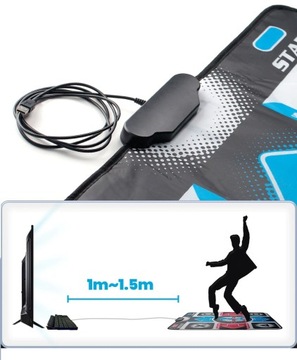 ТАНЦОВАЛЬНЫЙ КОВРИК STEPMANIA КОМПЬЮТЕР USB