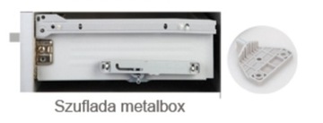 БЕСШУМНЫЙ ДВЕРНОЙ ТОРМОЗ МЕДЛЕННОГО ЗАКРЫТИЯ ДЛЯ ЯЩИКОВ METALBOX И AIRTIC BOX