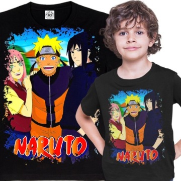 DZIECIĘCA KOSZULKA NARUTO MANGA ANIME