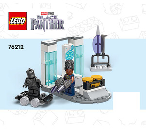 Lego Instrukcja - Shuri's Lab 76212