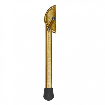 Stopka do drzwi bram garażowa złota 350mm x 22mm