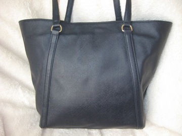 Tommy Hilfiger duzy A4 shopper granat