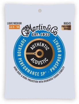 Martin Guitar Martin MA545 12,5-55 Authentic Light
