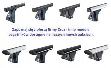 KUFR STŘEŠNÍ CRUZ AIRO FIX 108 925-701 STŘÍBRNY