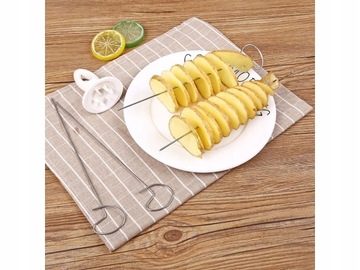 Maszynka krajalnica do ziemniaków chipsów zakręcona frytka