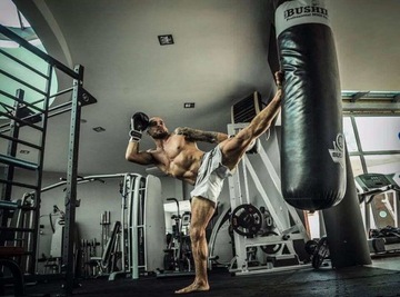 БОКСЕРСКАЯ СУМКА ДЛЯ СПОРТИНГА ПУСТАЯ БОЛЬШАЯ ПРОЧНАЯ DBX BUSHIDO 140 СМ