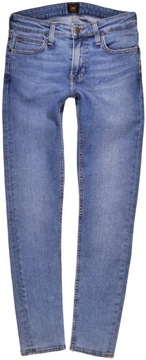 LEE spodnie SKINNY blue REGULAR jeans MALONE _ W29 L30