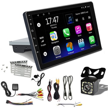 АВТОМОБИЛЬНЫЙ РАДИО, 1DIN, 10 ДЮЙМОВ, ANDROID, GPS-КАМЕРА 2/32