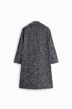 płaszcz oversize z wełną Zara L/XL