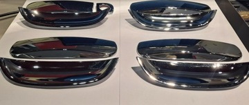 CHROM VRSTVA  NA KLIKY DO AUDI A4 02-04