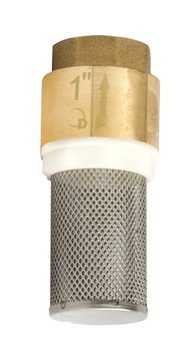 Zawór zwrotny mosiężny z koszem ssącym 5/4 32 mm