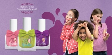 ЛАК ДЛЯ НОГТЕЙ детский SNAILS Disco Girl 3+