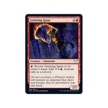MTG 4x Grinning Ignus (Uncommon)