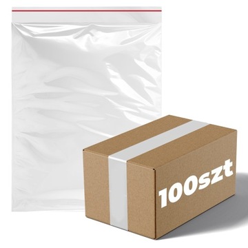 WORECZKI WORKI TOREBKI STRUNOWE 40X60 MM 100SZT 4/6 STRUNY ZIP LOCK MOCNE