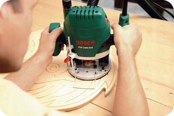 POF 1400 ACE BOSCH ФРЕЗЕРНЫЙ СТАНОК + КОРПУС + 1 фреза