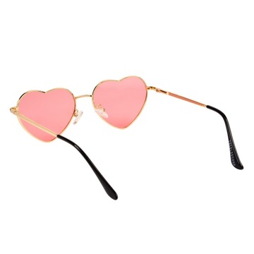 СОЛНЦЕЗАЩИТНЫЕ ОЧКИ ЖЕНСКИЕ РОЗОВЫЕ СЕРДЦА С ПОЛЯРИЗОВАННЫМ ФИЛЬТРОМ UV400 LOVE