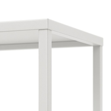 Подставка для цветов Loft белая, 100 см, подставка для цветов FRAMADO Polska