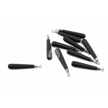 Ciężarek wolframowy JigRig long, black mat 3.5g