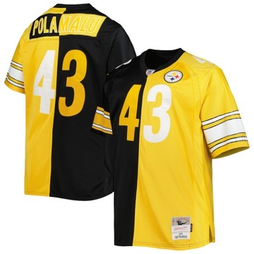 Koszulka Rugby Troy Polamalu Pittsburgh Steelers,M