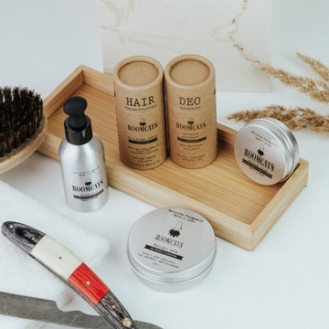 Modelujący wosk do wąsów ROOMCAYS naturalny i trwały 30 g