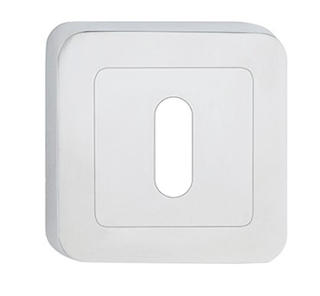 SZYLD DOLNY DECO LINEA TREND ISKRA RIO MALIBU kwadrat CHROM BŁYSK na klucz