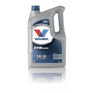 VALVOLINE SYNPOWER MST C4 5W30 5л + БЕСПЛАТНО