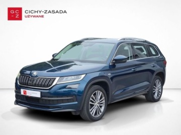 Skoda Kodiaq I SUV 2.0 TSI 190KM 2021 Skoda Kodiaq LK, 4x4, Hak, Kamera 360, Side Assist, ACC, Salon PL, Vat Mar