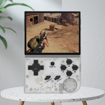 Портативная мобильная игровая консоль в стиле ретро Anbernic RG35XX 64 ГБ IPS, белая