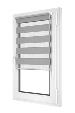 Roleta okienna Dzień Noc Wewnętrzna 40x140 cm