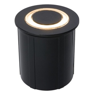 Lampa najazdowa zewnętrzna na podjazd i ściany CIRCLET LED | czarny