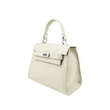 Сумочка из натуральной кожи Bożena Ecru