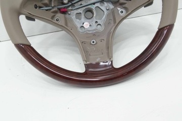 ДЕРЕВЯННЫЙ КОЖАНЫЙ РУЛЬ MERCEDES SL R230 LIFT