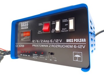 АВТОМОБИЛЬНЫЙ ВЫПРЯМИТЕЛЬ 6В 12В 12А С УСИЛИТЕЛЕМ ПУСКОВОГО ПУСКОВОГО 75А