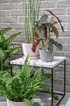 Doniczka osłonka Magnolia Jumper 110 Lamela Biały