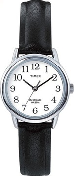 Zegarek damski Timex Easy Reader T20441 czytelny podświetlany, pasek skóra