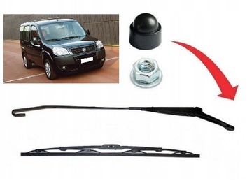 RAMIĘ WYCIERACZKA LEWE FIAT DOBLO [223] 2000-2016