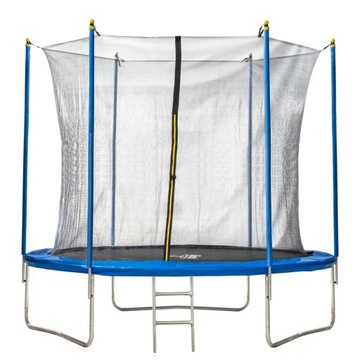 Trampolina ogrodowa z drabinką 244cm