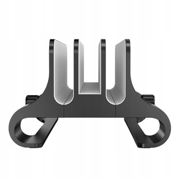Laptop Vertical Stand 3-Slot Aluminium Stopowy