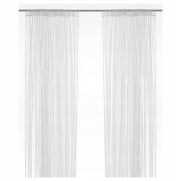 FIRANKA FIRANA BIAŁA KLASYCZNA 280X300 KOMPLET IKEA LILL DOM OGRÓD TARAS