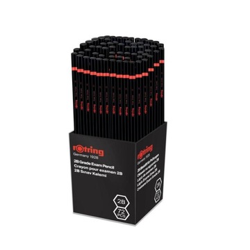 Карандаш деревянный Rotring Black 2B