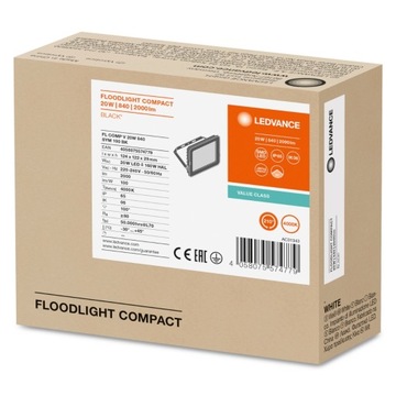 Halogen NAŚWIETLACZ FLOOD COMPACT LED FL Oprawa LAMPA Reflektor PROJEKTOR
