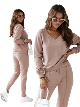 DAMSKI DRES BAWEŁNIANY CINNAMON CAPPUCCINO S