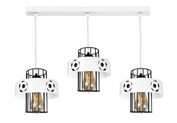 LAMPA WISZĄCA ŻYRANDOL MUNDIAL PIŁKA SUFITOWA LED
